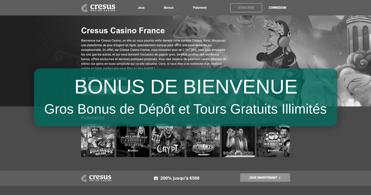 Découvrez Casino Cresus en France